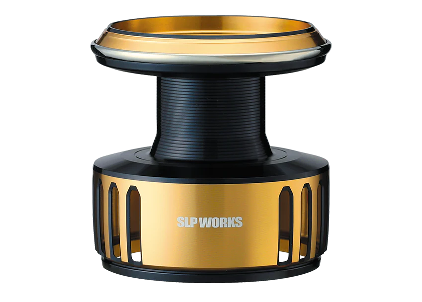 25 Saltiga SLPW Spool (Gold/Navy)